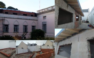 Avanza la obra de construcción de ampliación del Seminario Castrense San Juan de Capistrano y Santo Cura Brochero