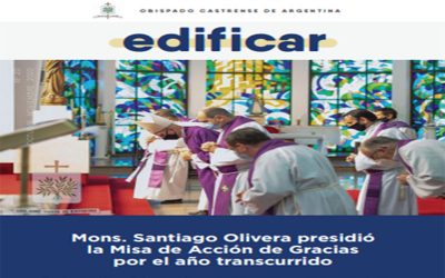 Ya salió la edición N°20 de Edificar, la Revista de la Diócesis Castrense de Argentina