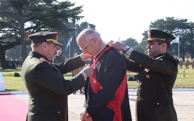 Buenos Aires | El Ejército Argentino condecoró a Mons. Olivera con la Orden a los Servicios Distinguidos al Mérito Civil en grado de Gran Cruz