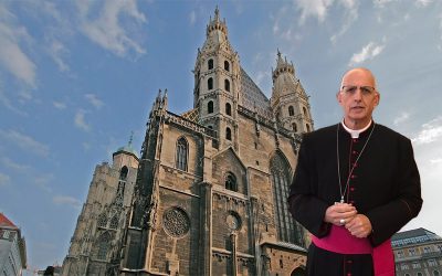Austria | Mons. Olivera arribó a la ciudad de Viena para participar de la Conferencia internacional de Obispos Castrenses