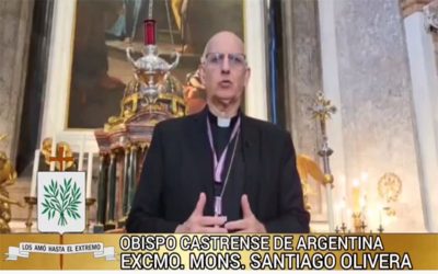 Mons. Olivera | En el 65° Aniversario de la Diócesis Castrense de Argentina, desde Viena, les envío un saludo y bendición