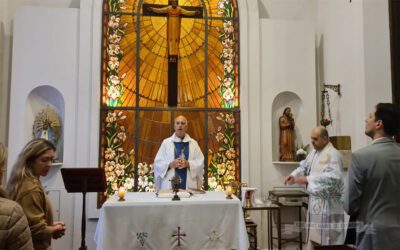 CASA ROSADA | El Obispo Castrense de Argentina entronizó en la Capilla Cristo Rey la imagen de Santa Mama Antula