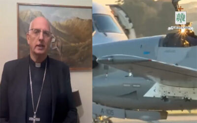 MONS. OLIVERA | Que Nta. Sra. de Loreto, con su Manto, con su corazón tierno de Madre acompañe a cada uno de los hombres y mujeres que revisten en la Fuerza Aérea Argentina